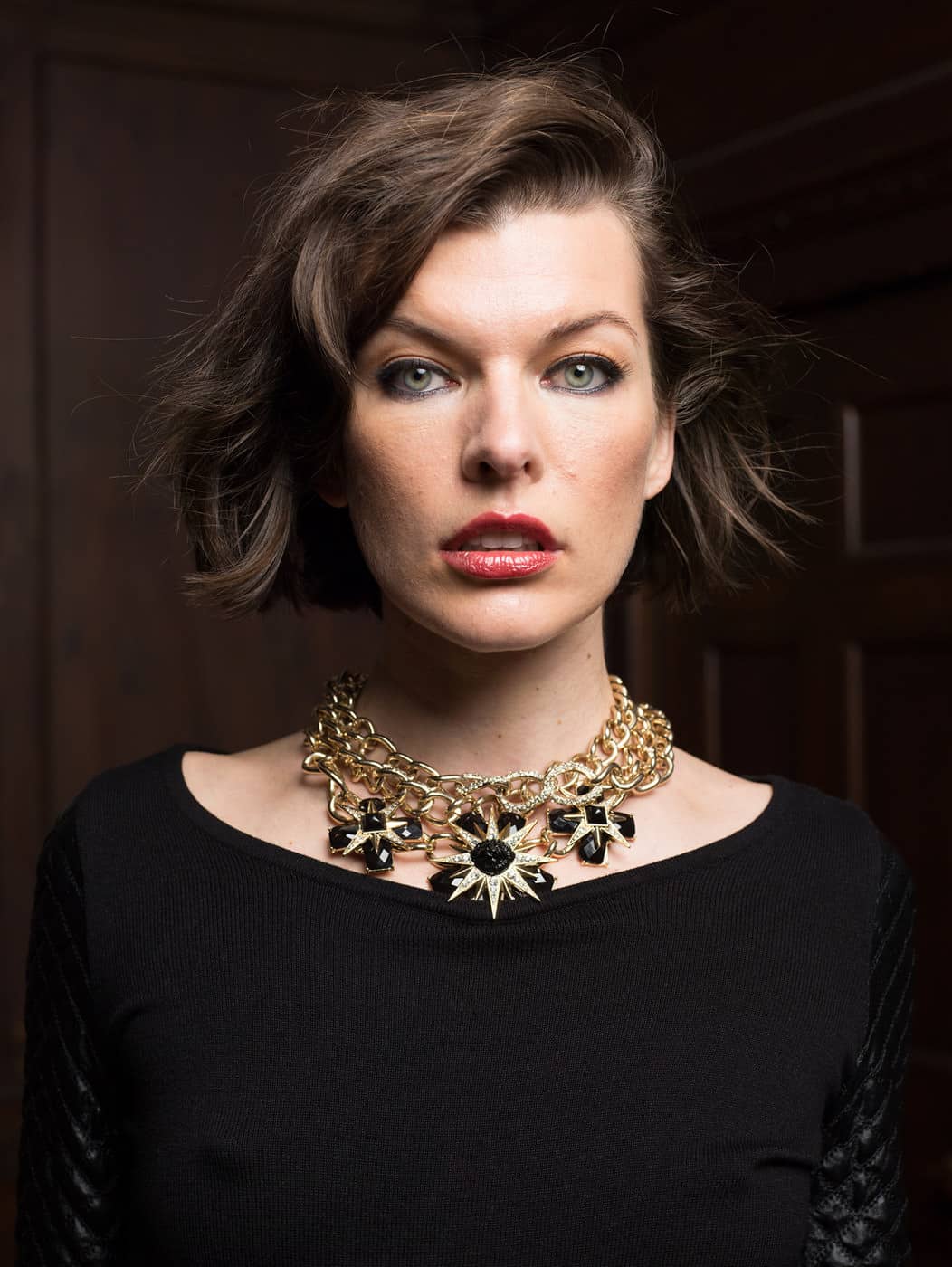 Retoque Fotografía Mila Jovovich